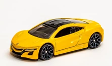 Hot Wheels 2017 #127/365, '17 Acura NSX, NEW/LOOSE, yellow