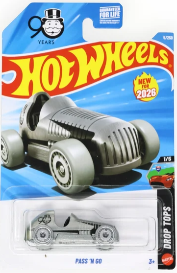 Hot Wheels 2026 #005/250 Pass 'N Go, zamac