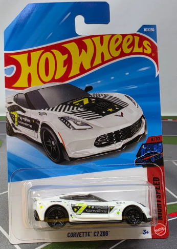 Hot Wheels 2026 #113/250 Corvette C7 Z06, white