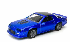 Majorette Collection Series, 1985 Chevrolet Camaro, NEW/LOOSE, blue