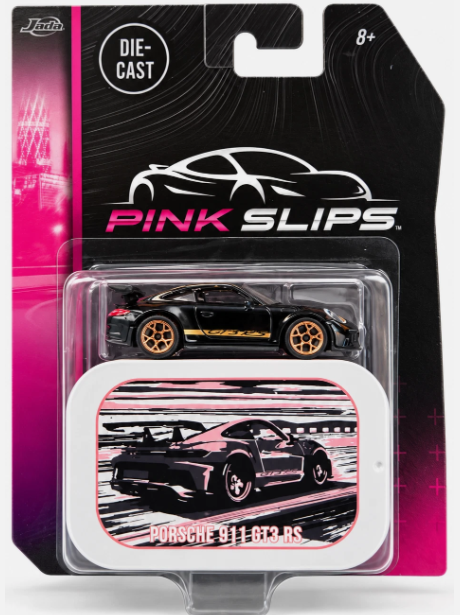 Jada Pink Slips, Porsche 911 GT3 RS, black