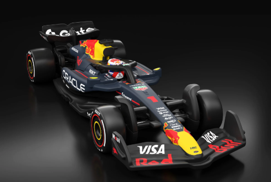 Hot Wheels 2026 Premium F1 2025 Racing, Oracle Red Bull Racing - Max Verstappen #1, NEW/LOOSE, blue
