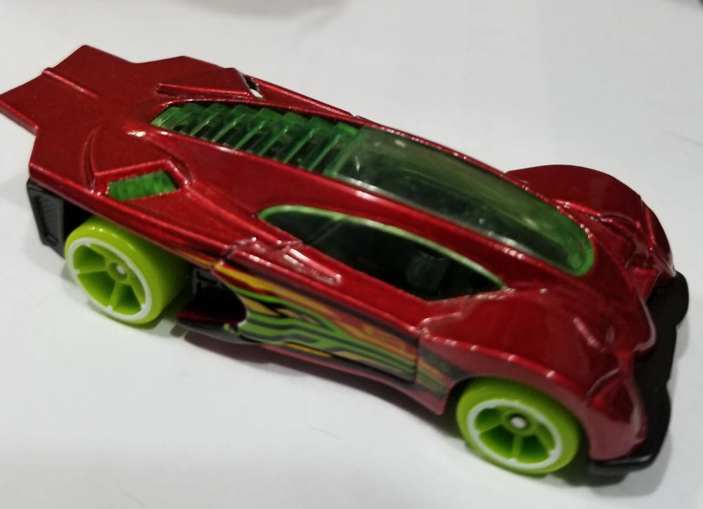 Hot Wheels 2015 Multipack Exclusive, Side Draft, NEW/LOOSE, dark red