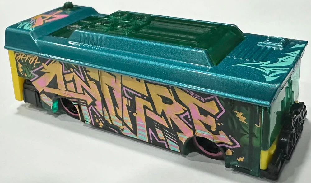 Hot Wheels 2025 #088/250 Ain't Fare, NEW/LOOSE, metallic teal
