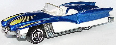Hot Wheels 1998 #214, Street Beast/Swingfire, NEW/LOOSE, metallic blue & white