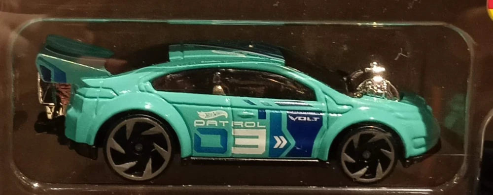 Hot Wheels 2024 Multipack Exclusive, Chevy Super Volt, NEW/LOOSE, turquoise