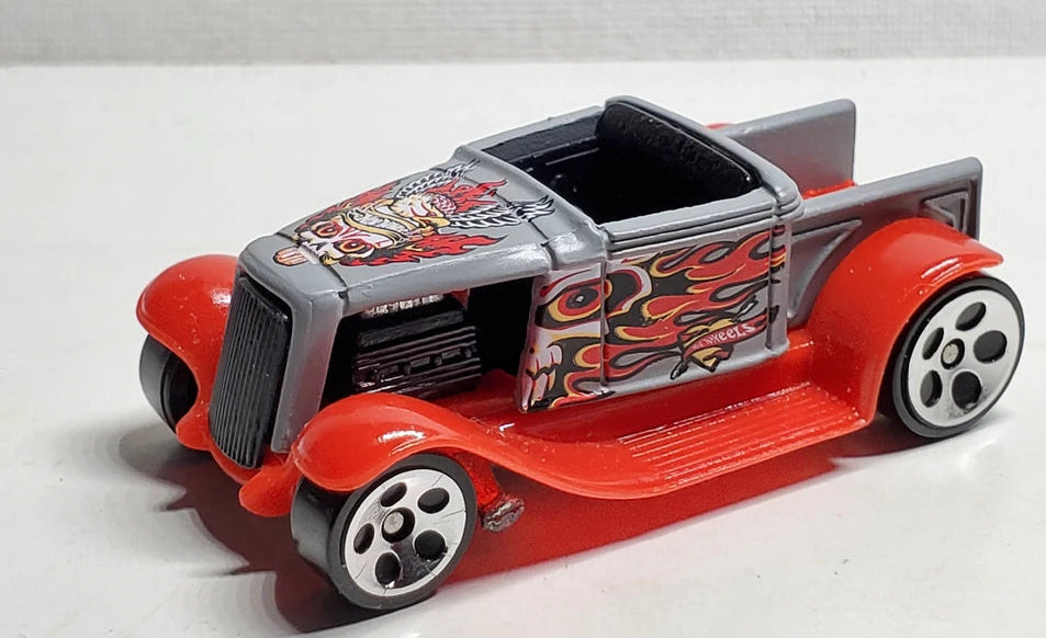 Hot Wheels 2004 #122, Hooligan, NEW/LOOSE, matte grey