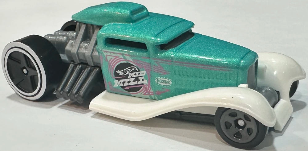 Hot Wheels 2025 #097/250 Mid Mill, NEW/LOOSE, turquoise