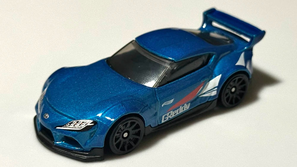 Hot Wheels Multipack Exclusive, '20 Toyota GR Supra, NEW/LOOSE, metalflake blue