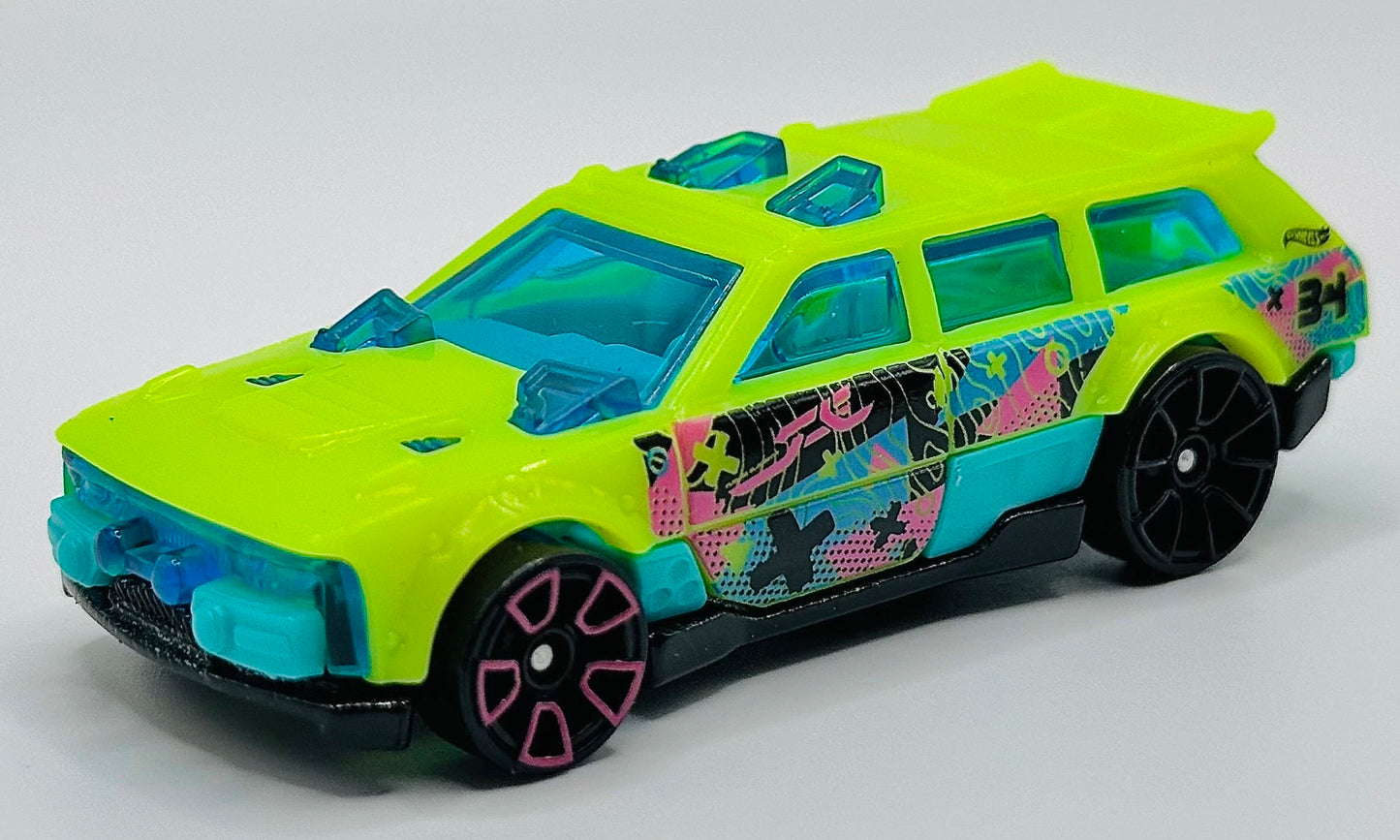 Hot Wheels 2025 #184/250 Track Dwagon, RETAILER EXCLUSIVE, NEW/LOOSE, neon green