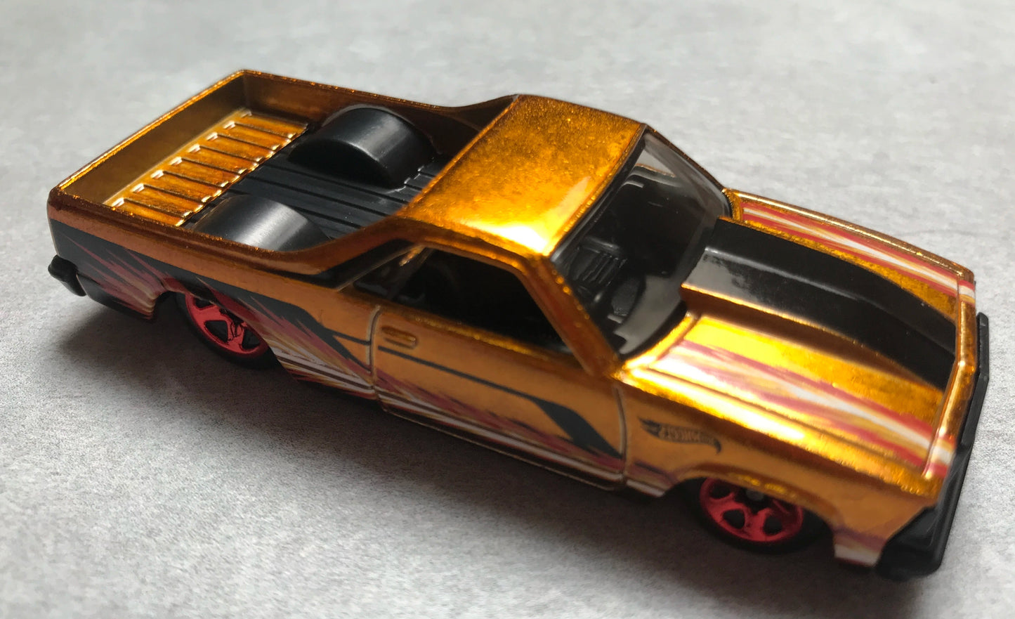 Hot Wheels 2022 Ultra Hots 4/8, '80 El Camino, NEW/LOOSE, spectraflame gold