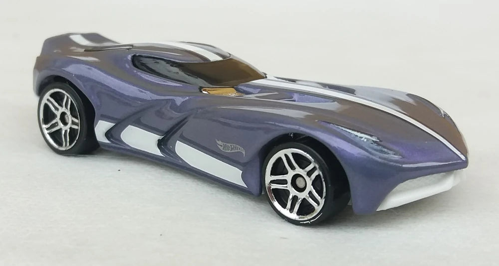 Hot Wheels 2017 #316/365 Velocita, NEW/LOOSE, purple