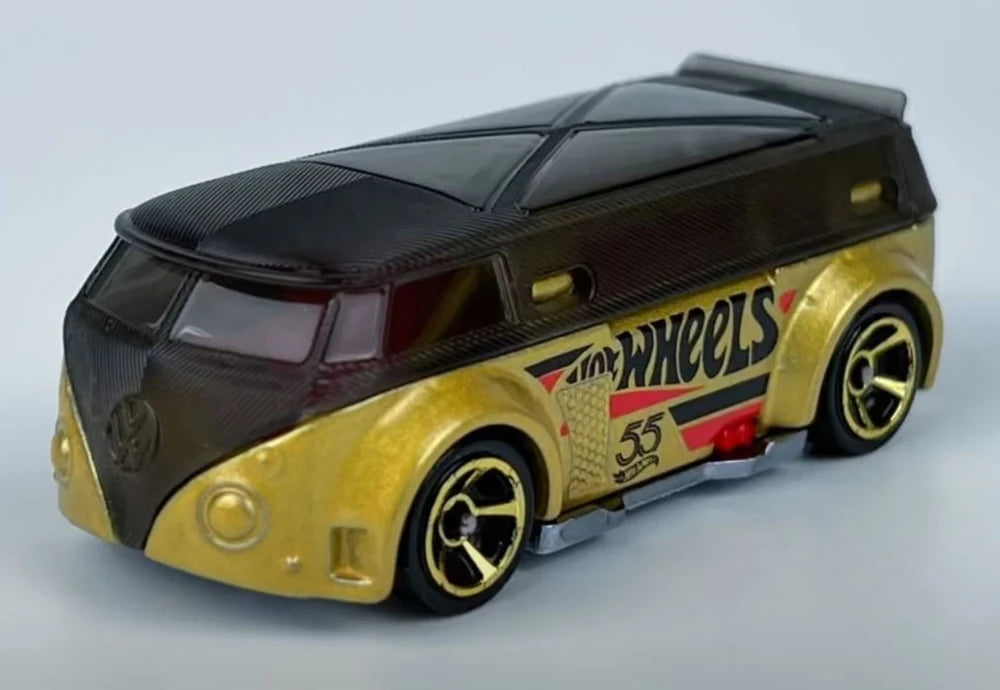 Hot Wheels 2023 55th Anniversary CHASE, Volkswagen T1-GTR, NEW/LOOSE, gold