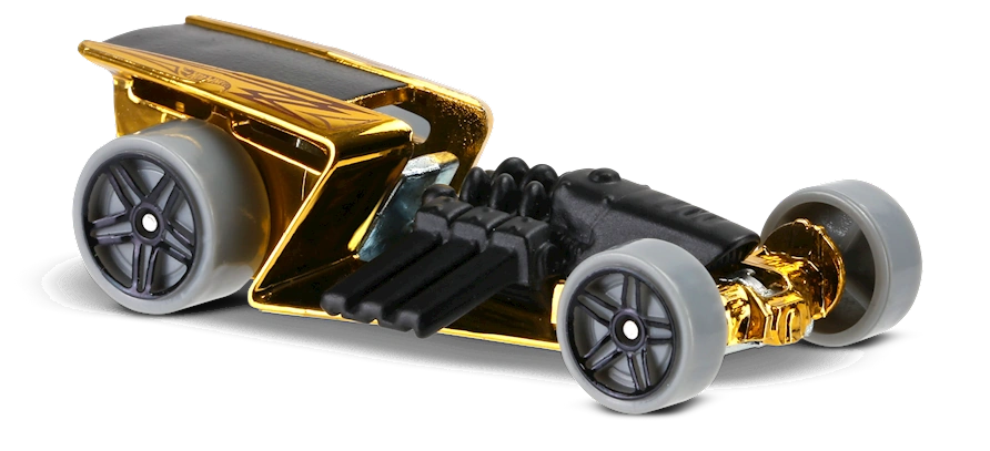 Hot Wheels 2016 #045/250, Z-Rod, NEW/LOOSE, chrome gold