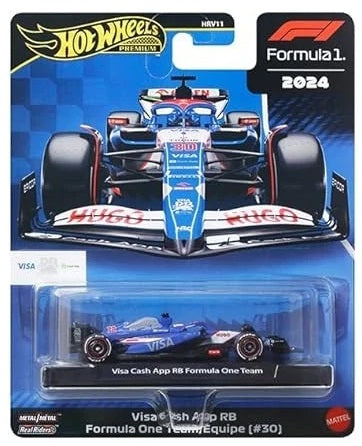 Hot Wheels 2025 Premium Formula 1 - Visa Cash App RB Formula One Team (#30)