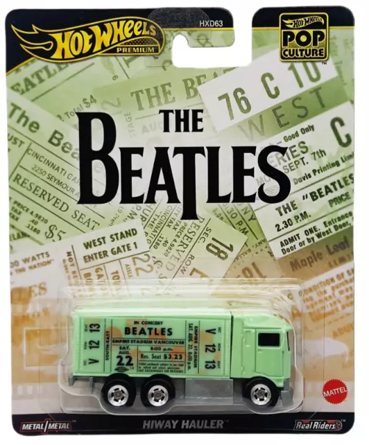 Hot Wheels 2024 Pop Culture Beatles Hiway Hauler, green