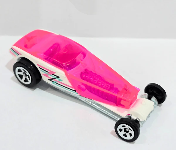 Hot Wheels 2025 #069/250 Hi Roller, NEW/LOOSE, transparent pink