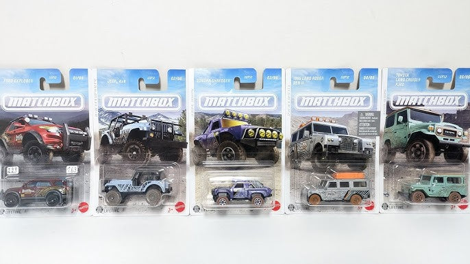 Matchbox 2026 Rally Series, Walmart Exclusive, Full Set of 5