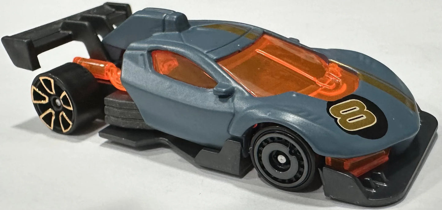 Hot Wheels 2024 #026/250 Punk Rod, NEW/LOOSE, matte "moody" blue