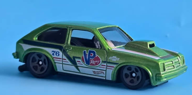 Hot Wheels 2026 #076/250, '76 Chevy Chevette, NEW/LOOSE, green