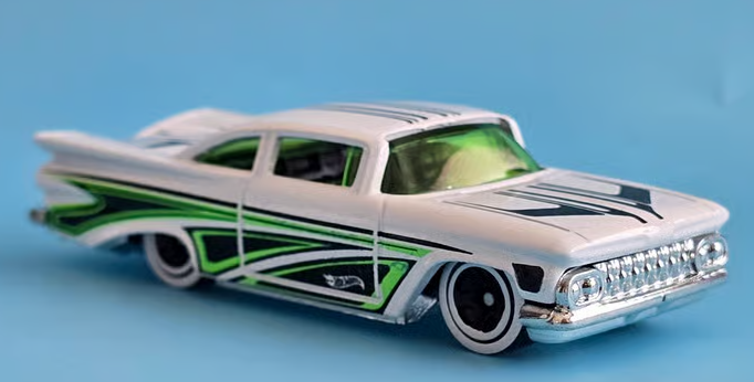 Hot Wheels 2026 #044/250 '59 Chevy Impala, NEW/LOOSE, white
