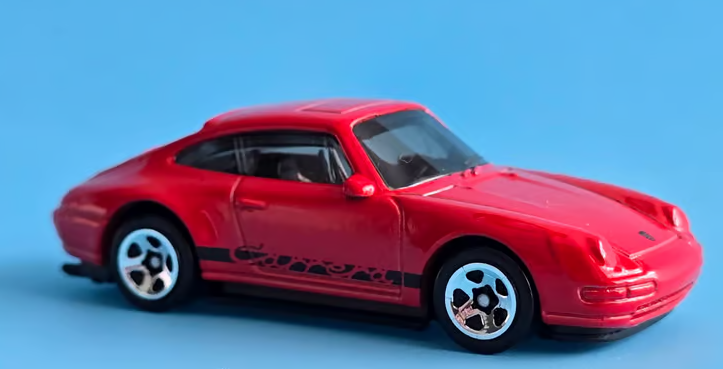 Hot Wheels 2026 #098/250, '96 Porsche Carrera, NEW/LOOSE, red