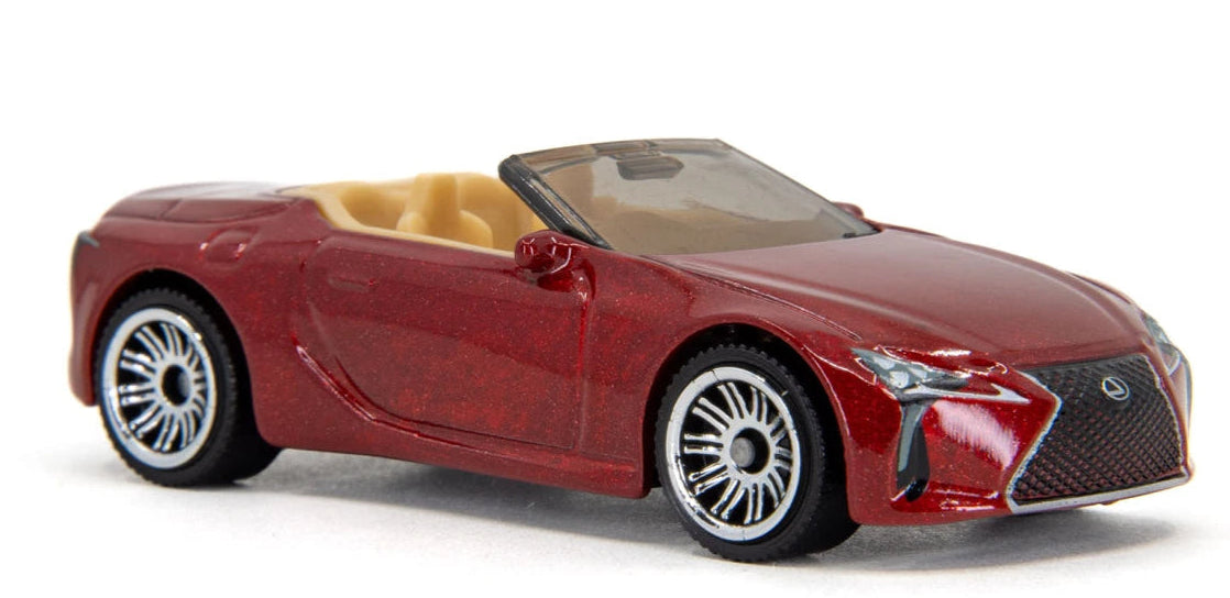 Matchbox 2025 #044/125 2021 Lexus LC 500, NEW/LOOSE, dark red