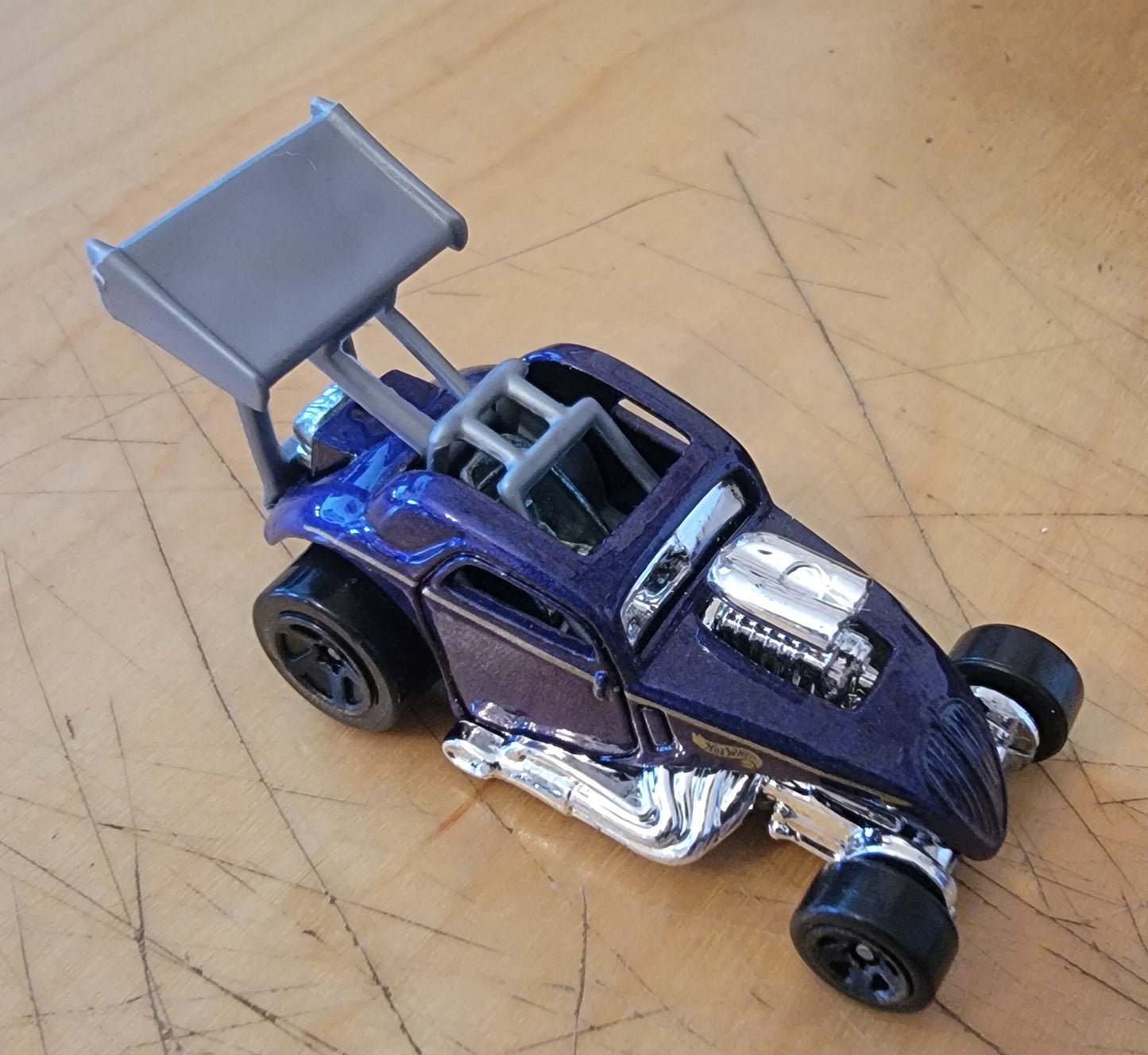 Hot Wheels 1999 First Editions #11/26 Fiat 500C, PREOWNED/LOOSE, purple