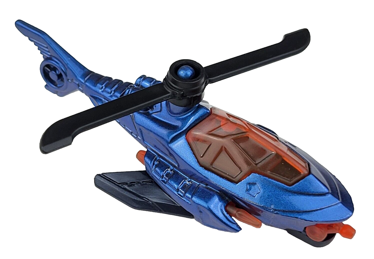 Hot Wheels Multipack Exclusive Batcopter, NEW/LOOSE, metalflake blue