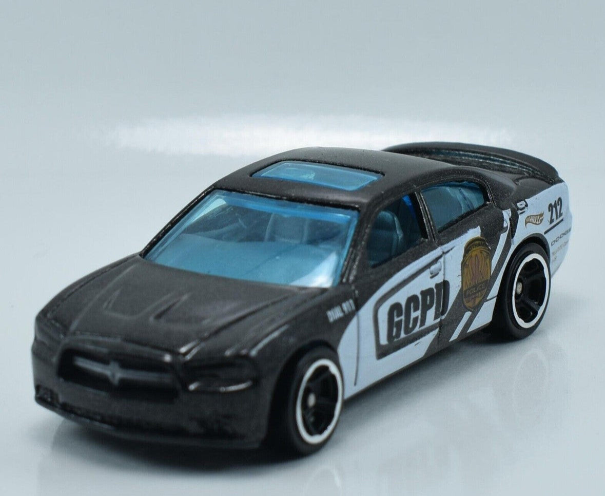 Hot Wheels 2024 Silver Label Batman 85 Years 15/20, '11 Dodge Charger RT, NEW/LOOSE, black