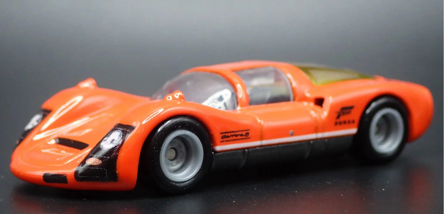 Hot Wheels 2026 Pop Culture Mix Q, '66 Porsche 906 Carrera 6, NEW/LOOSE, orange
