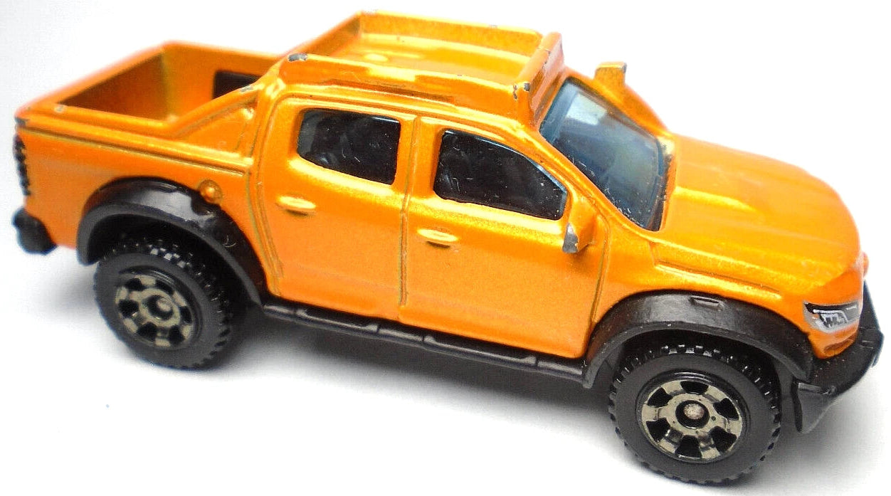 Matchbox 2018 #92/125 '16 Chevy Colorado Xtreme, NEW/LOOSE, pearl orange