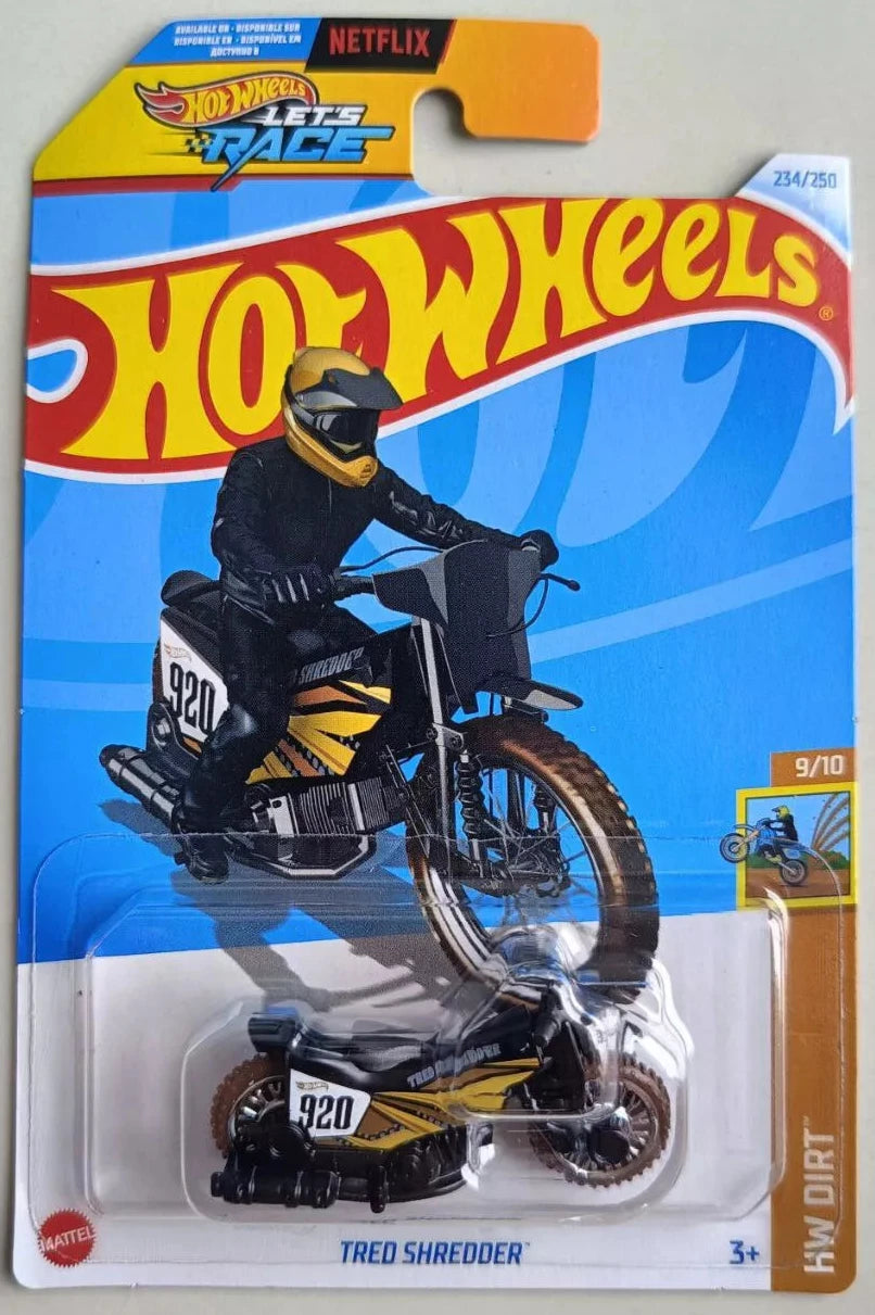 Hot Wheels 2024 #234/250 Tred Shredder, black