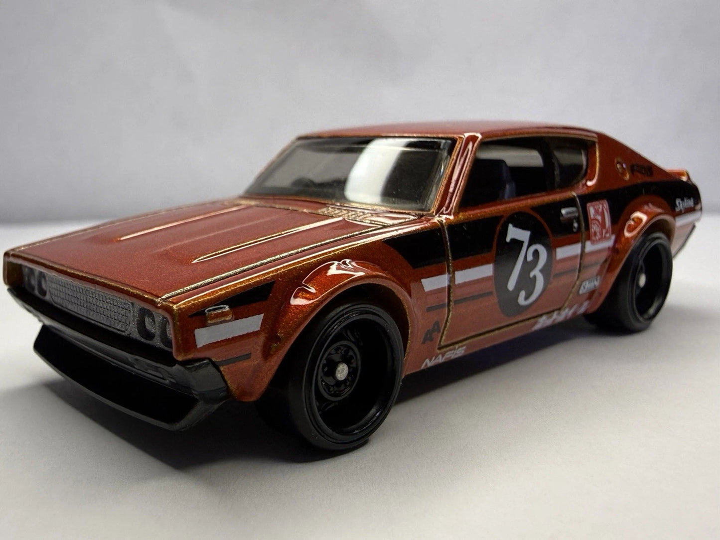 Hot Wheels 2026 #088/250, Nissan Skyline 2000 GT-R, NEW/LOOSE, burnt orange