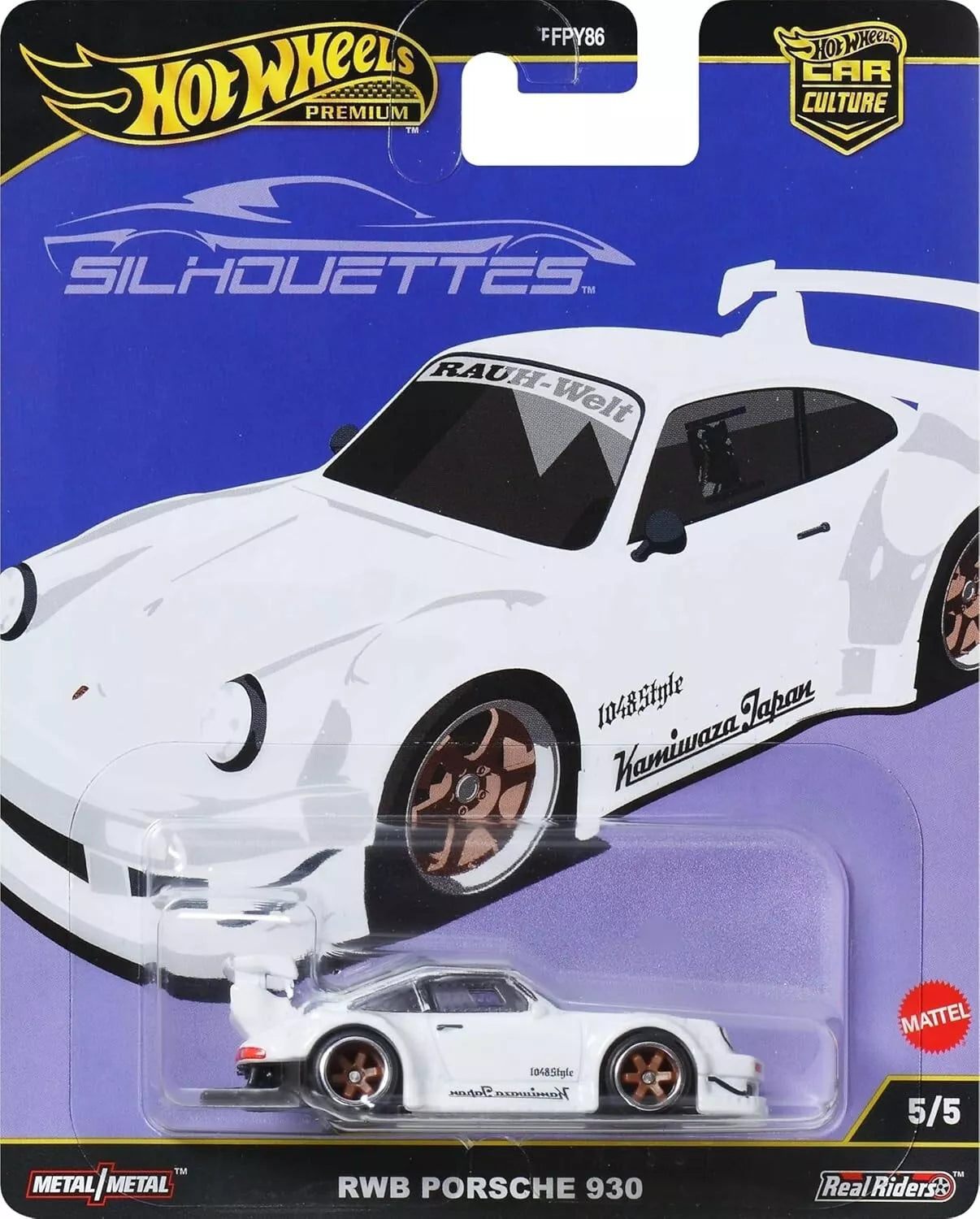 Hot Wheels Premium Silhouettes Series, RWB Porsche 930