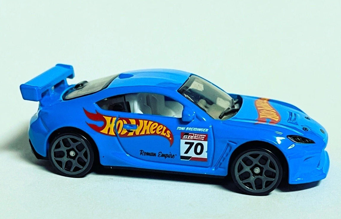 Hot Wheels 2024 #203/250 Toyota GR86 Cup, NEW/LOOSE, blue
