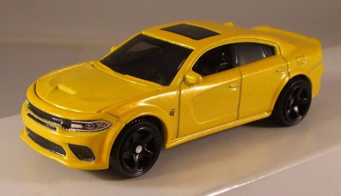 Matchbox 2023 Moving Parts 2020 Dodge Charger SRT, NEW/LOOSE, yellow