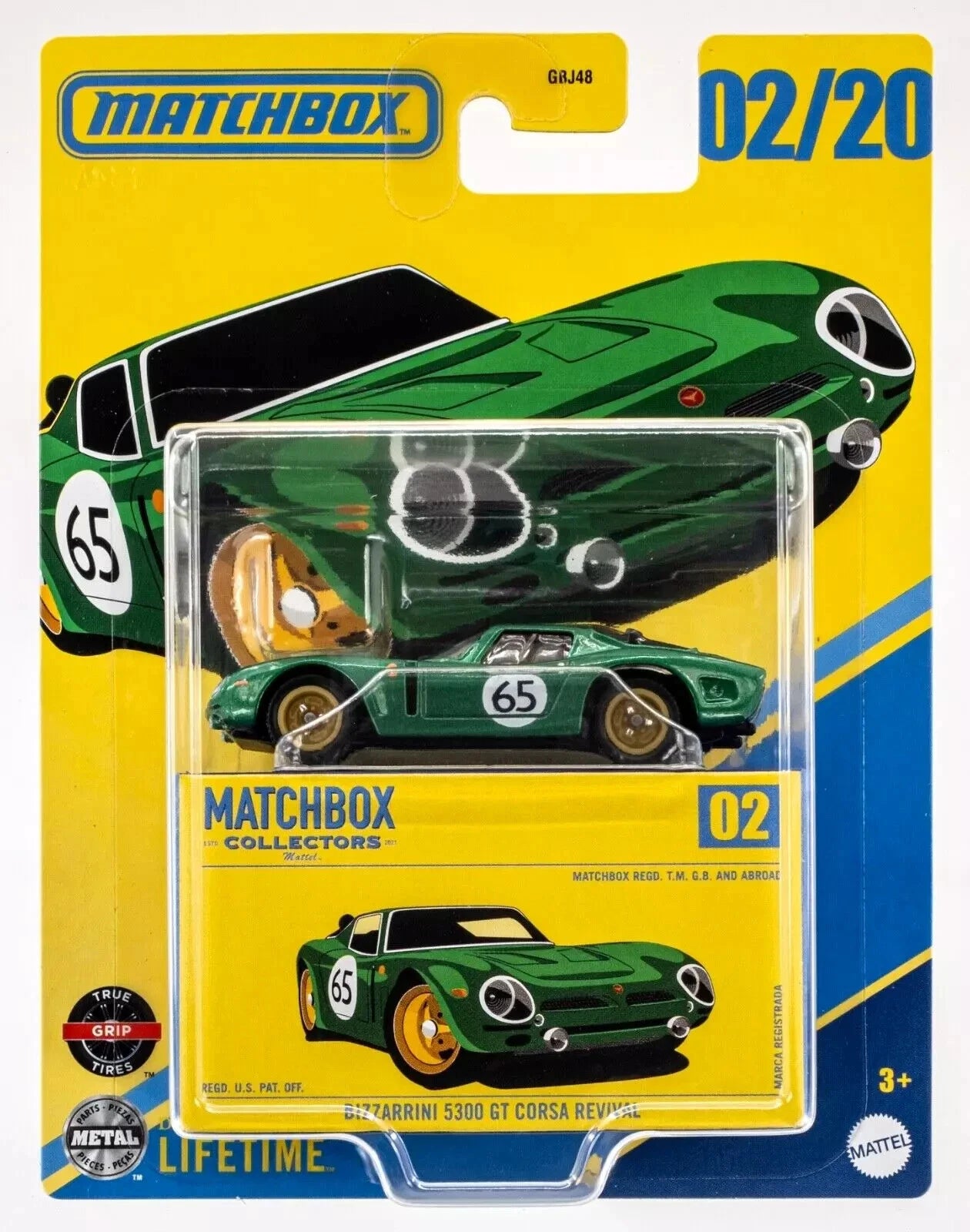 Matchbox Collectors 2025 Bizzarrini 5300 GT Corsa Revival, green
