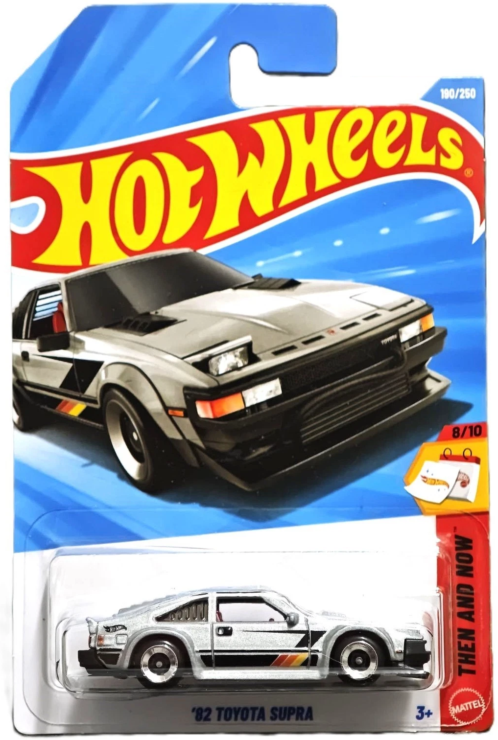 Hot Wheels 2026 #190/250, '82 Toyota Supra, metalflake grey
