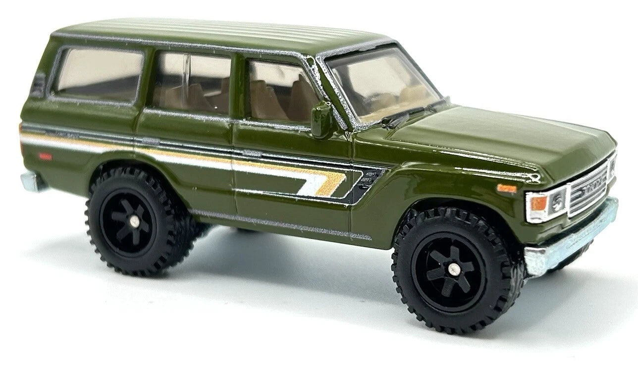 Hot Wheels 2024 Car Culture Terra Trek 4/5 Toyota Land Cruiser FJ60, NEW/LOOSE, green