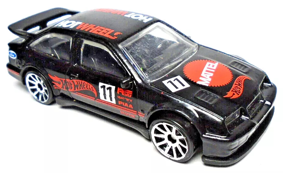 Hot Wheels 2022 #033/250 '87 Ford Sierra Cosworth, NEW/LOOSE, black