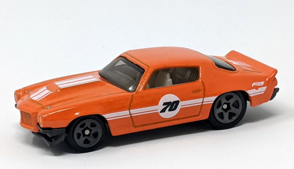 Hot Wheels 2021 #179/250 '70 Chevy Camaro RS, NEW/LOOSE, glossy orange