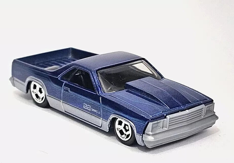 Hot Wheels 2023 #026/250 '80 El Camino, NEW/LOOSE, metalflake navy blue