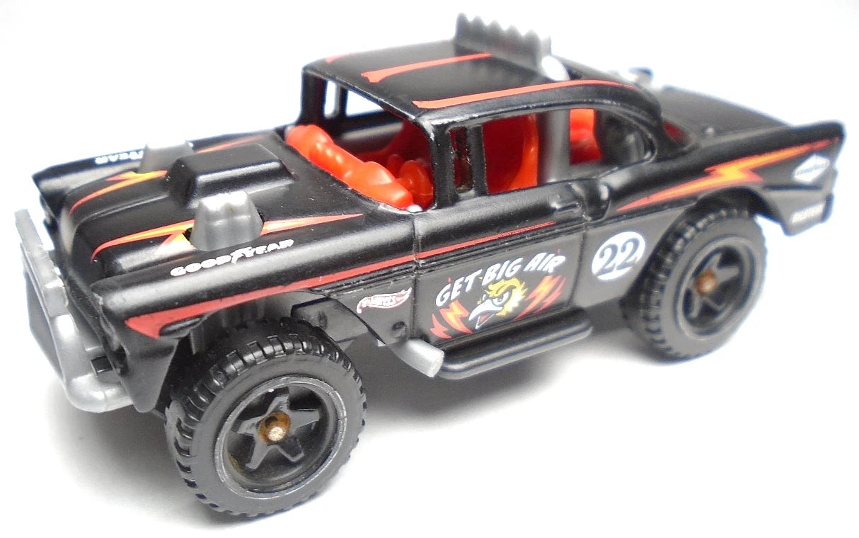 Hot Wheels 2022 #112/250 Big-Air Bel-Air, NEW/LOOSE, matte black