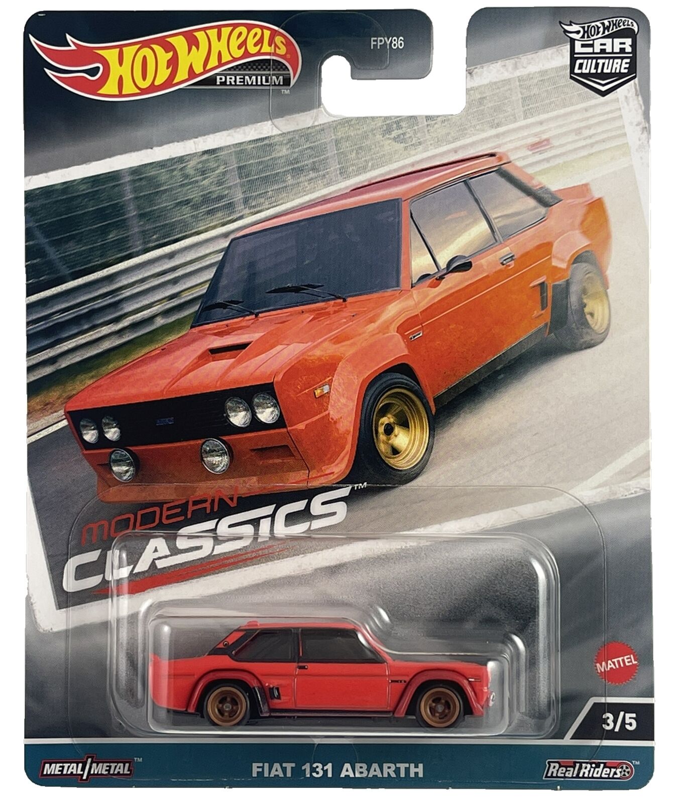 Hot Wheels Premium 2023 Modern Classic 3/5 Fiat 131 Abarth