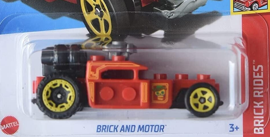 Hot Wheels 2023 #104/250 Brick and Motor, red