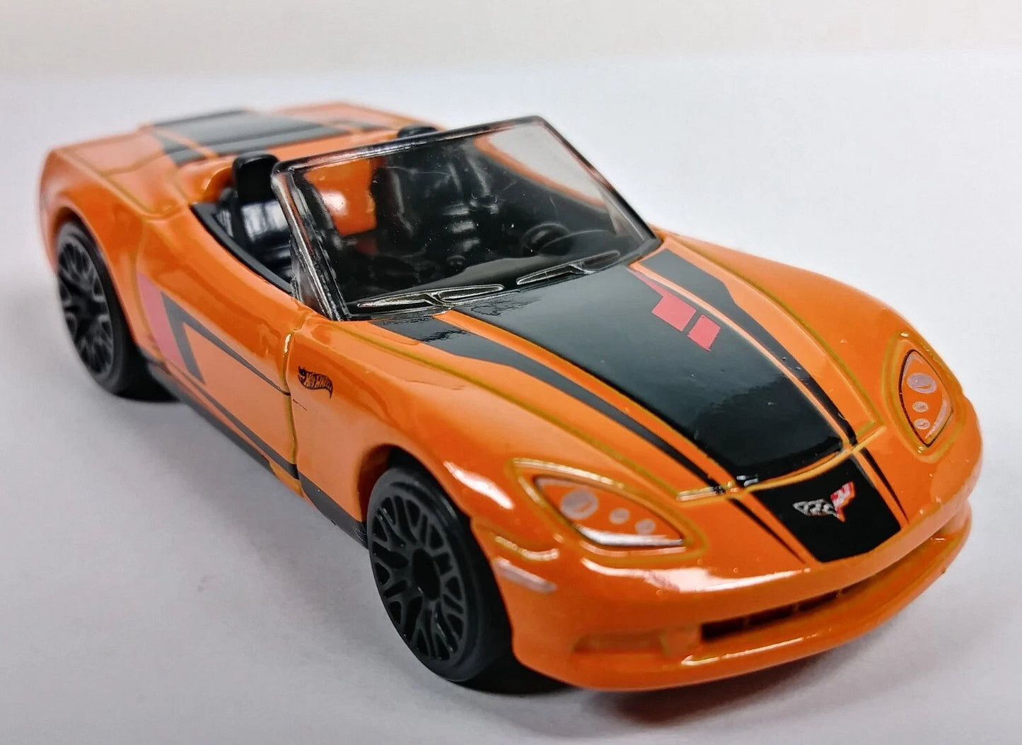 Hot Wheels 2024 #040/250 Corvette C6 Convertible, NEW/LOOSE, orange