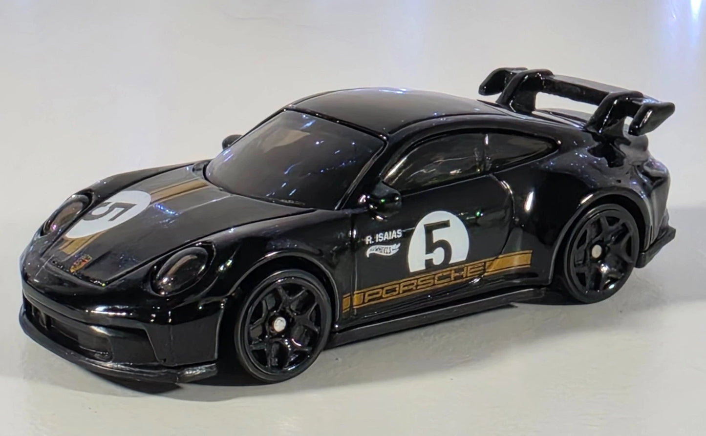 Hot Wheels 2025 #074/250 Porsche 911 GT3, NEW/LOOSE, black