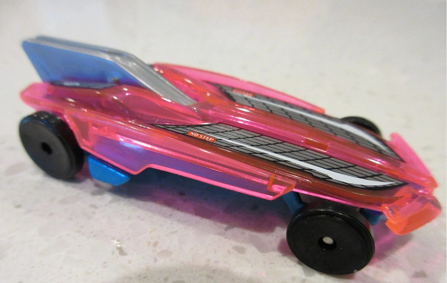 Hot Wheels 2026 Multipack Exclusive, HW Formula Solar, NEW/LOOSE, clear pink