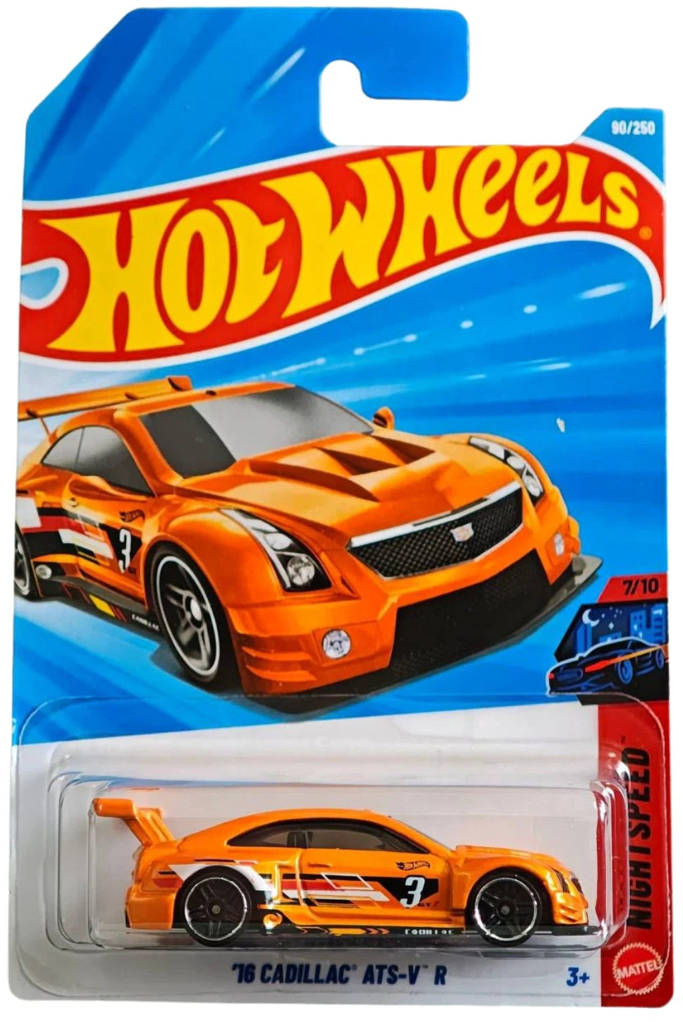 Hot Wheels 2026 #090/250, '16 Cadillac ATS-V R, orange